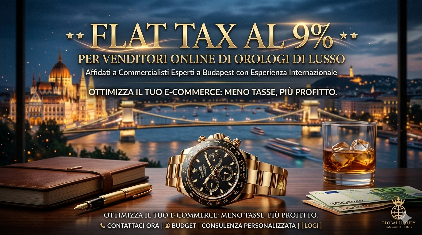 Orologi di Lusso e KFT Ungherese: Struttura Fiscale per il Settore Watch