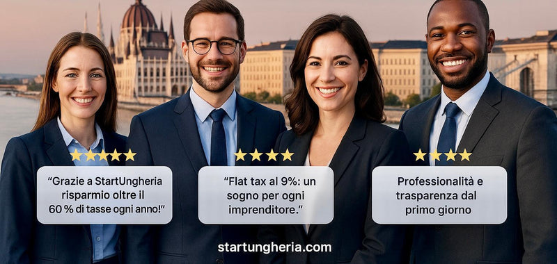 Costituzione societaria online Budapest