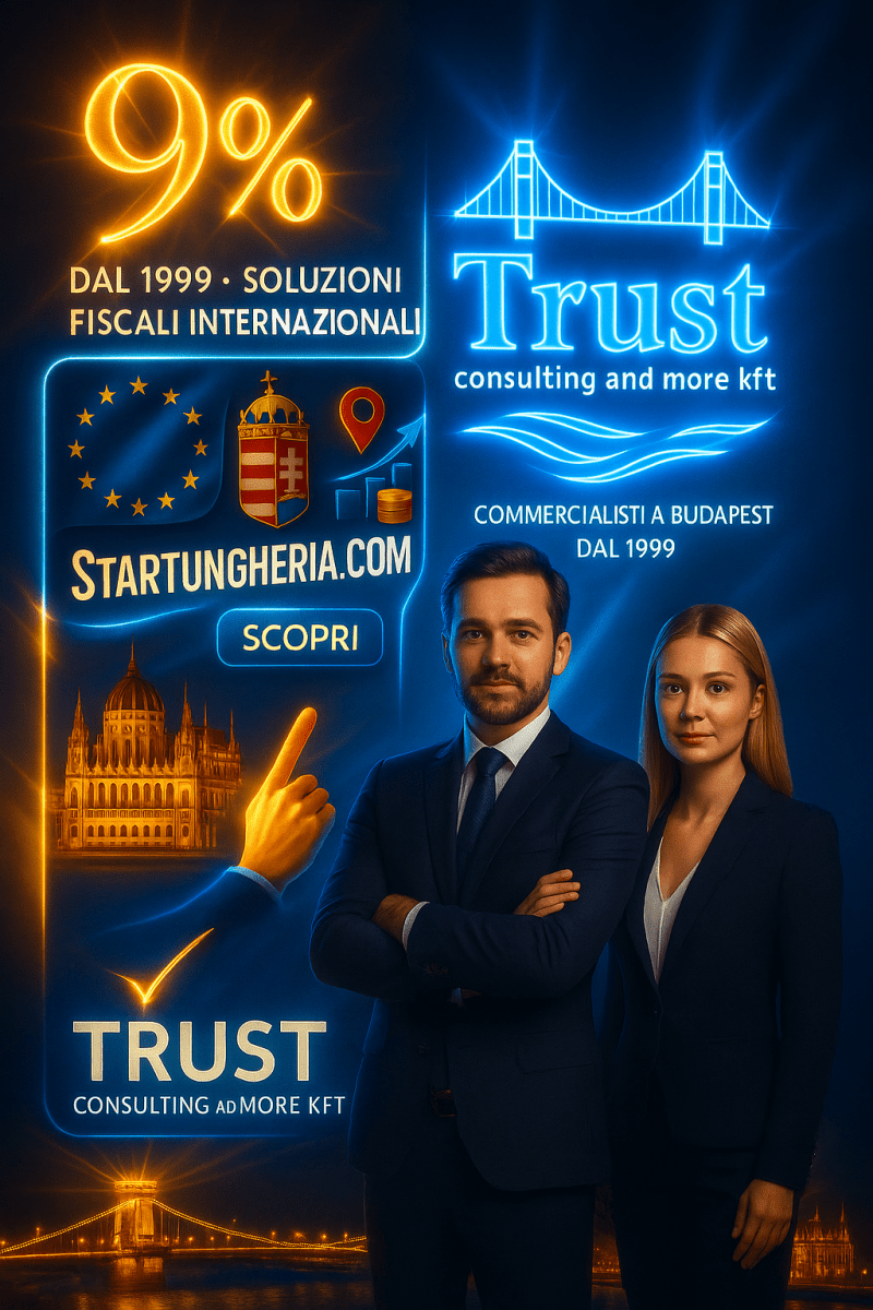 Domiciliazione societaria a Budapest, sede legale KFT, con servizi di registrazione rapida offerti da Innovative Europe Consulting KFT