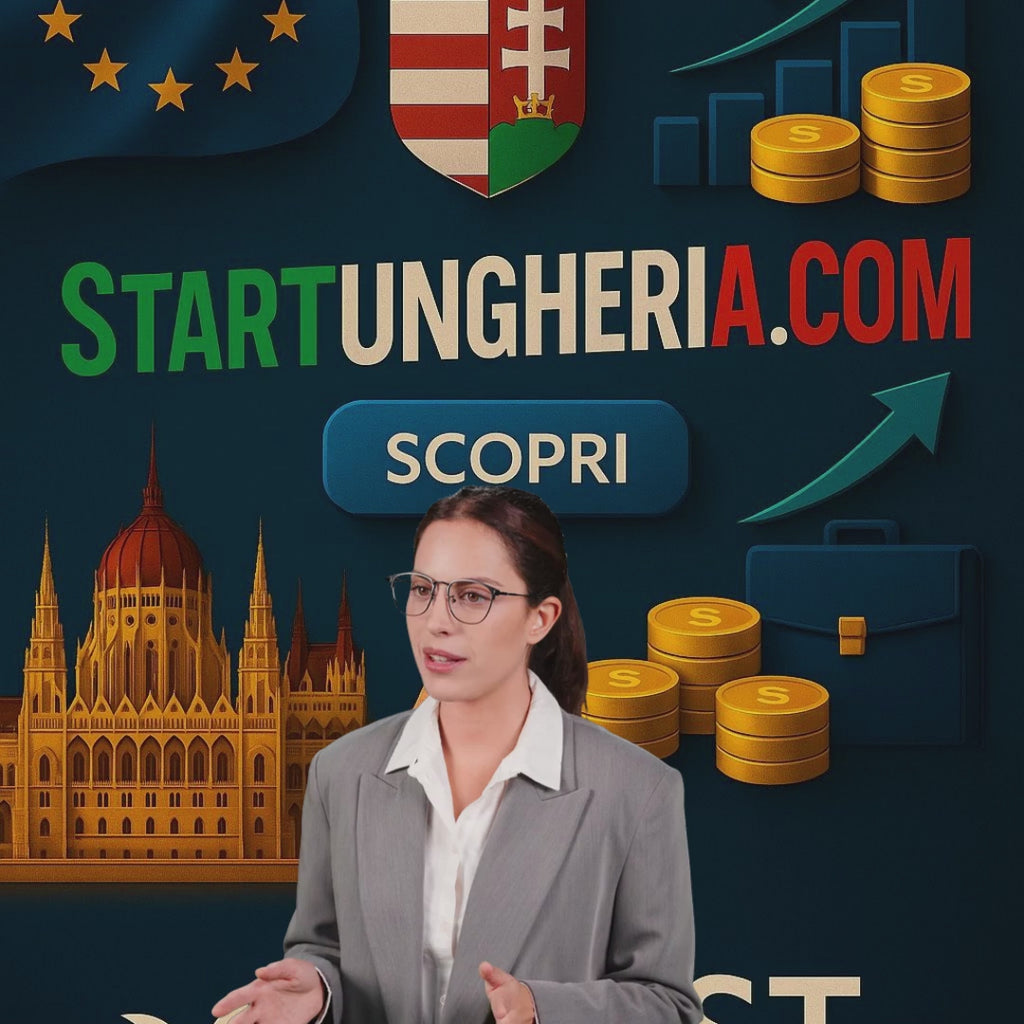 Costituzione Società KFT a Budapest Online | Company Formation Hungary + 6 mesi di domiciliazione societaria + 6 mesi servizio postale