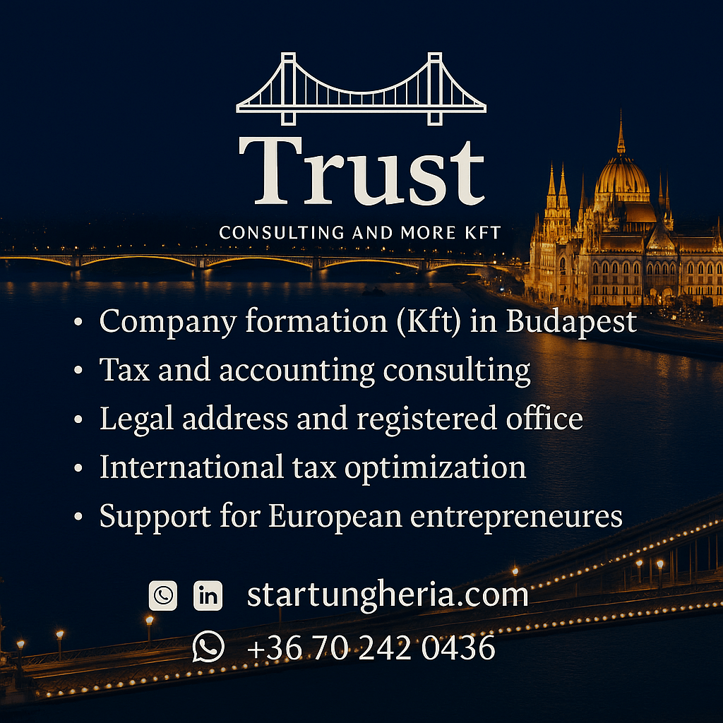 Servizi di Contabilità. Accounting services - Trust consulting and more kft
